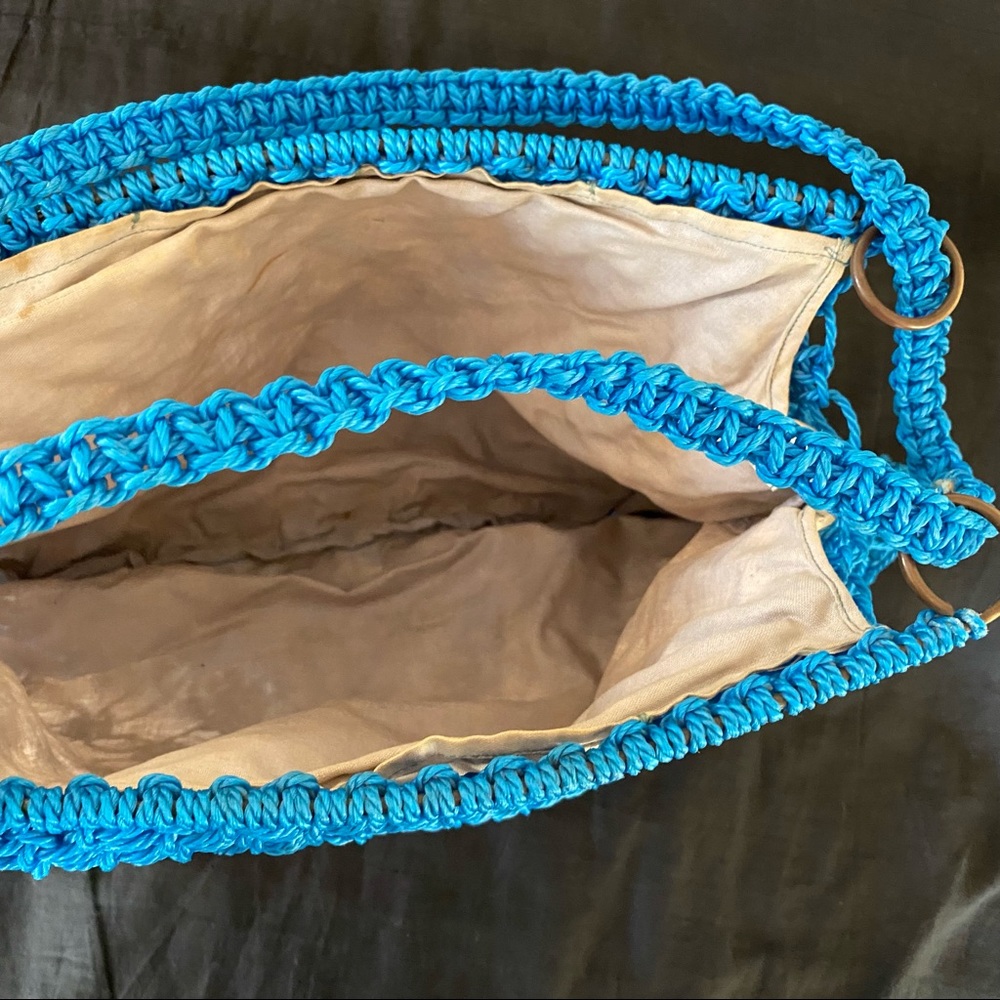 Vintage knotted Purse Shoulder Bag - Picture 3 of 3